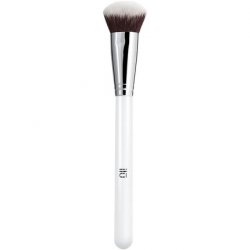 T4B Ilu 109 Angled Foundation Makeup Brush Taklon Bristles for Sensitive Skin 181mm