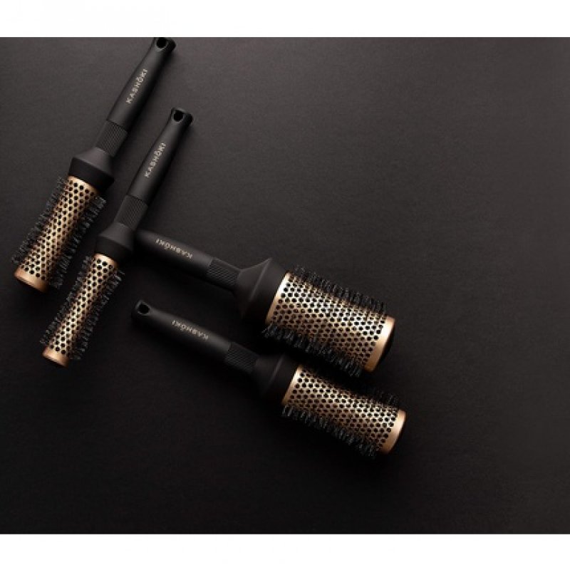 TB Tools for Beauty T4B Kashoki Hourglass Styling Brush Antistatic and Ionic Round Brush with Ceramic Coating 25mm