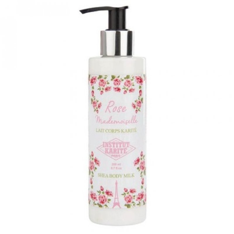Institut Karite Paris Rose Mademoiselle Shea Body Milk 200ml