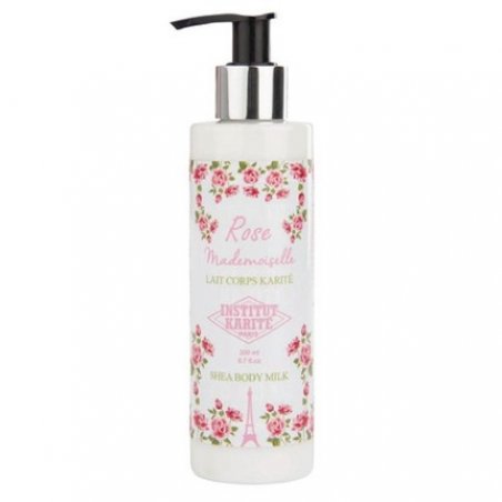 Institut Karite Paris Rose Mademoiselle Shea Body Milk 200ml