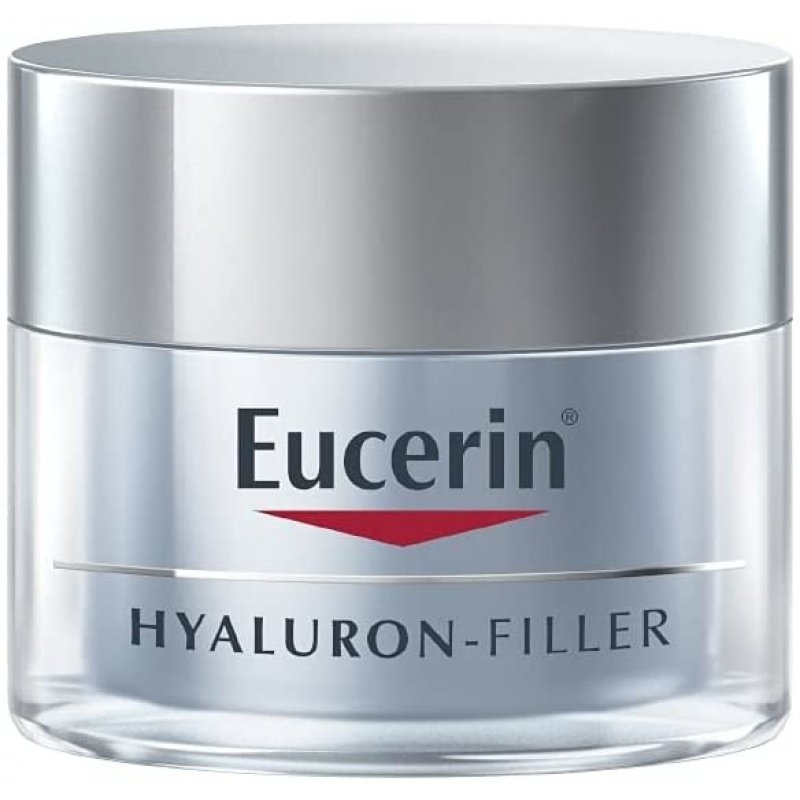 Eucerin Hyaluron-Filler Night Crème de nuit Decollete, Visage, Cou 50 ml