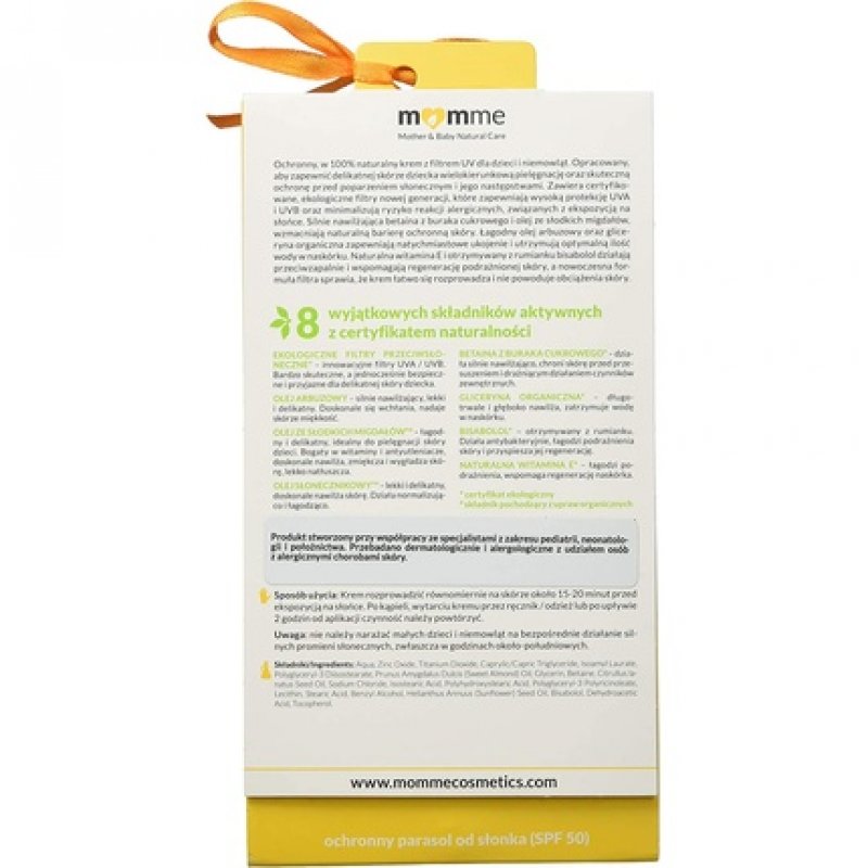 Momme Baby Natural Care SPF50 Sunscreen 50ml