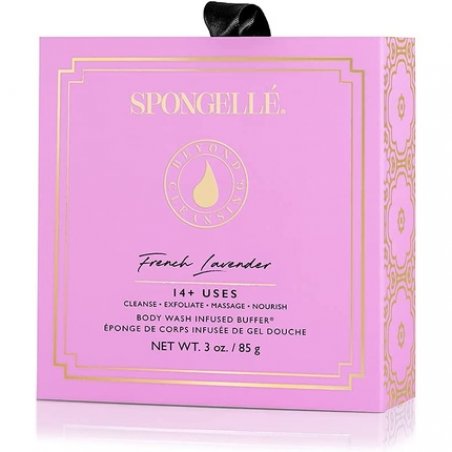Spongellé Boxed Flower Shower Body Wash Infused Buffer French Lavender