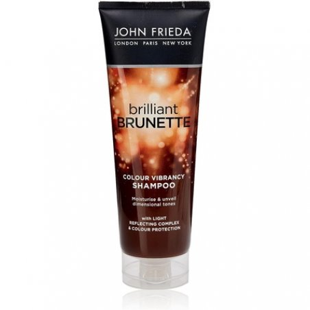 John Frieda Brilliant Brunette Colour Vibrancy Shampoo 250ml