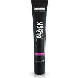 Curaprox Black is White Toothpaste 60ml - Activated Charcoal Whitening Toothpaste - SLS Free Microplastic Free