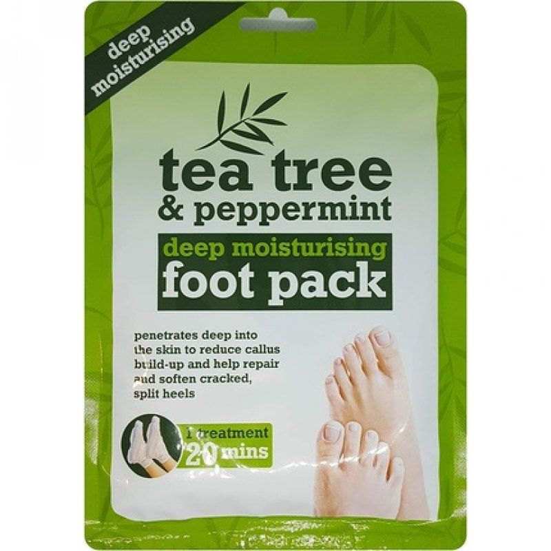 Tea Tree and Peppermint Moisturizing Foot Pack