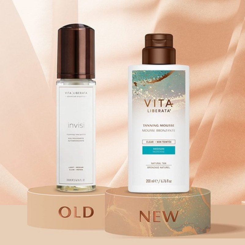 Vita Liberata Clear Tanning Mousse Medium 200ml - New Packaging