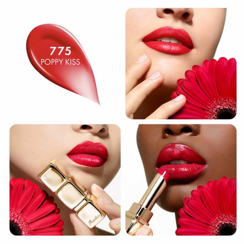 Guerlain KissKiss Bloom 775 Poppy Kiss 3.5g