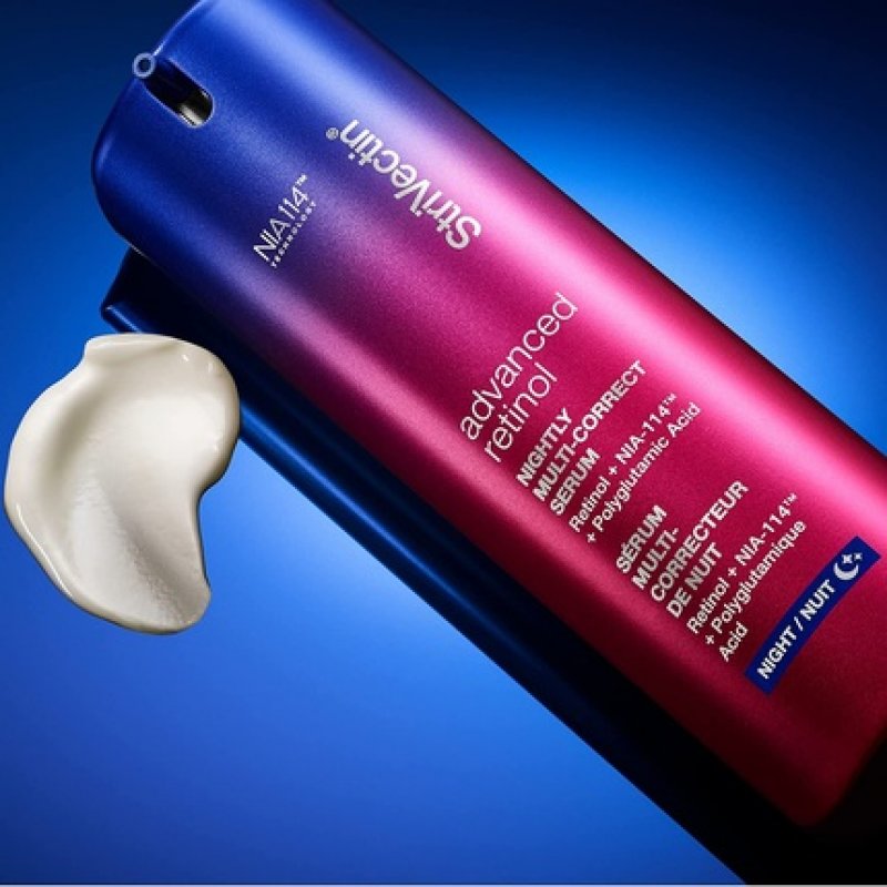 StriVectin Retinol Nightly Multi-Correct Serum Visibly Reducing Fines Lines and Wrinkles Restores Elasticity