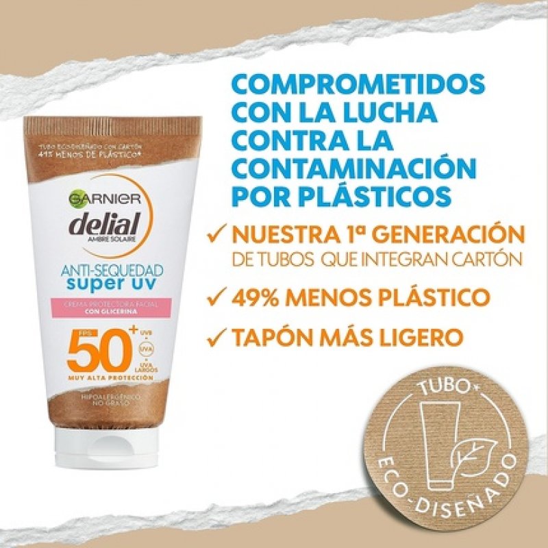 Delial Sensitive Facial Cream SPF50 50ml