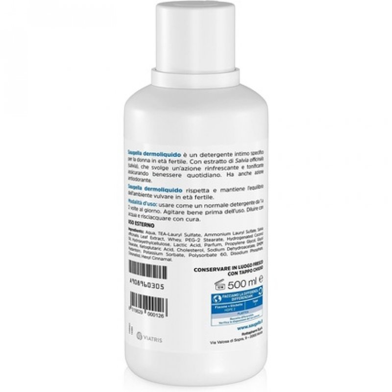 Intimate Dermoliquid Detergent 500ml