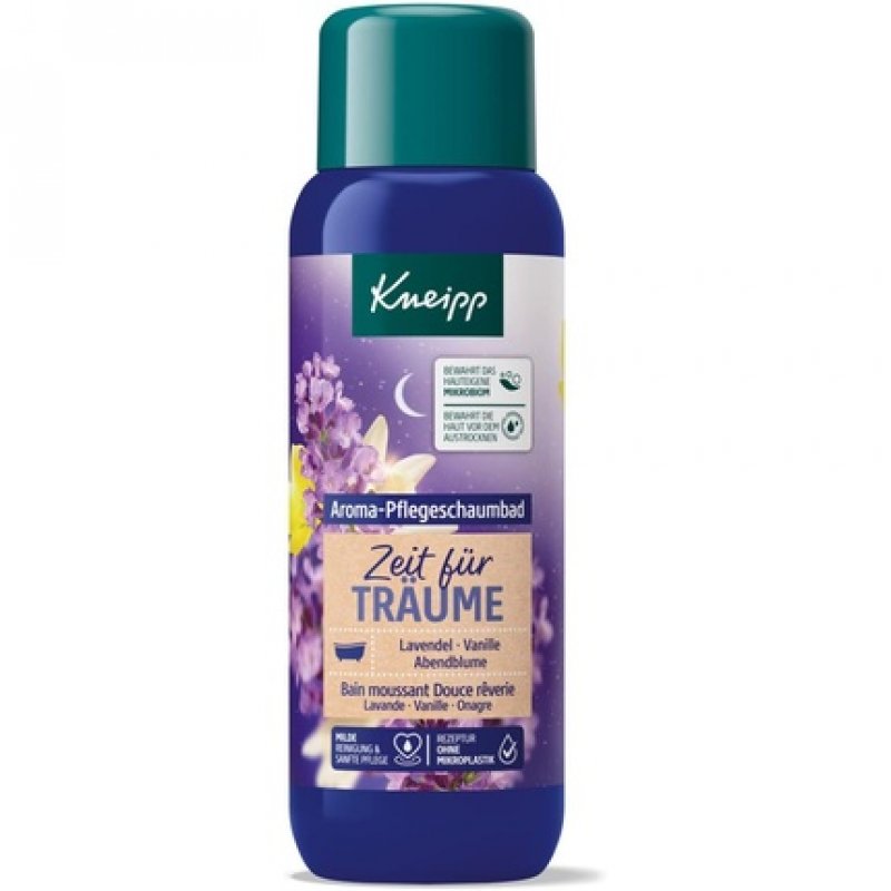 Kneipp Aroma Care Foam Bath Time for Dreams Lavender Vanilla and Evening Flower 400ml