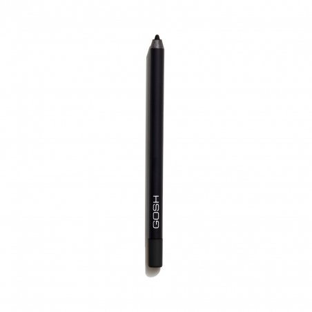 GOSH Velvet Touch Eyeliner and Kajal Waterproof with Vitamin E and Jojoba Oil Black Ink