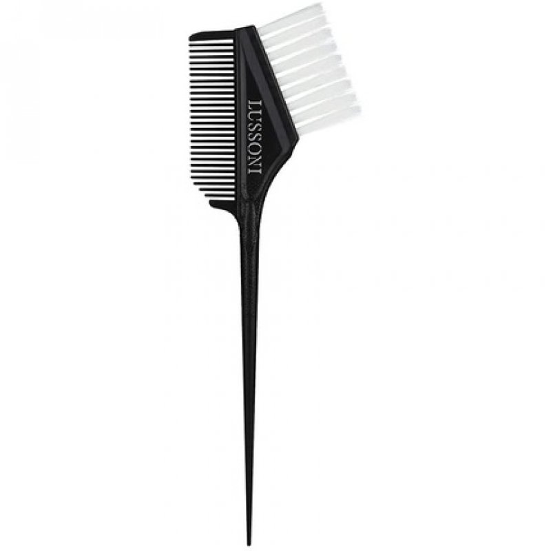 T4B LUSSONI Tinting Brush Flexible and Break-Resistant Hair Dye Brush with Nylon Comb and Bristles (TB031)