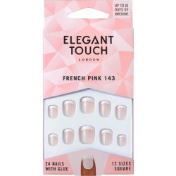 Elegant Touch French Nails 143 Pink 1 Count