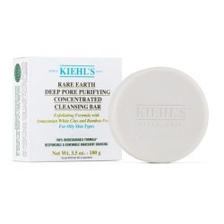 Kiehl's Rare Earth Deep Pore Purifying Concentrated Facial Cleansing Bar 3.5oz