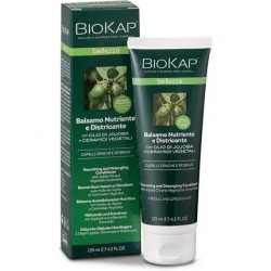 BIOKAP Premium Balsam Conditioner 125ml Jojoba Oil Anti-Frizz Vegetable Ceramides Vegan Silicone Free Paraben Free