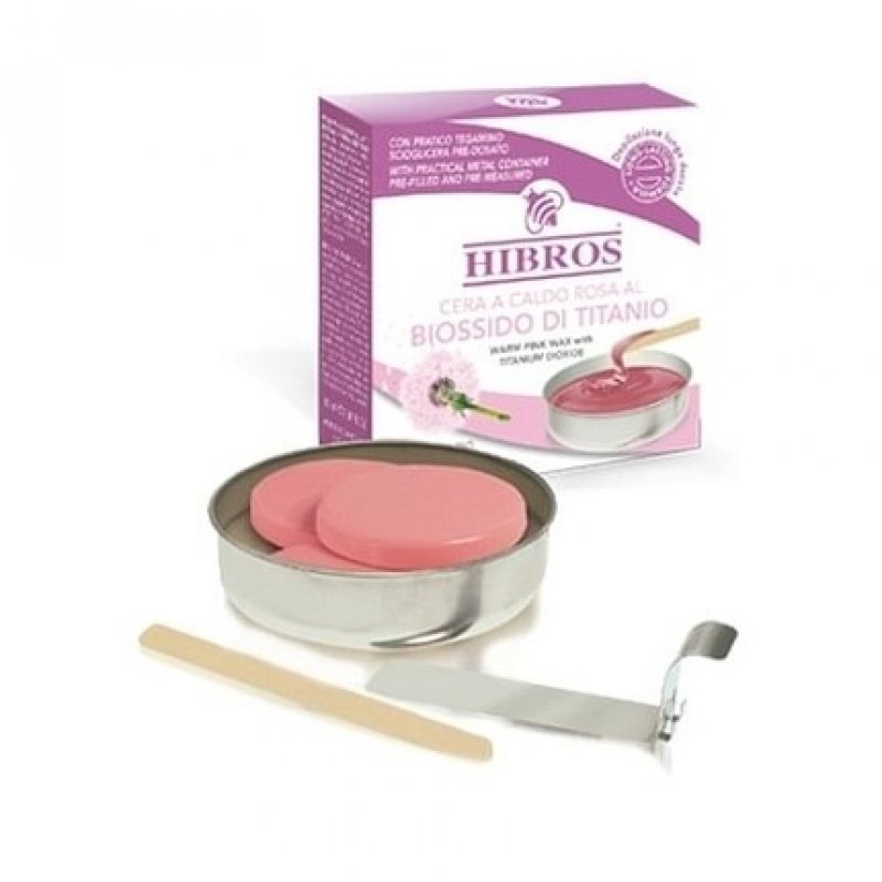HIBROS Hot Pink Wax with Titanium Carbon Dioxide Quart 60ml