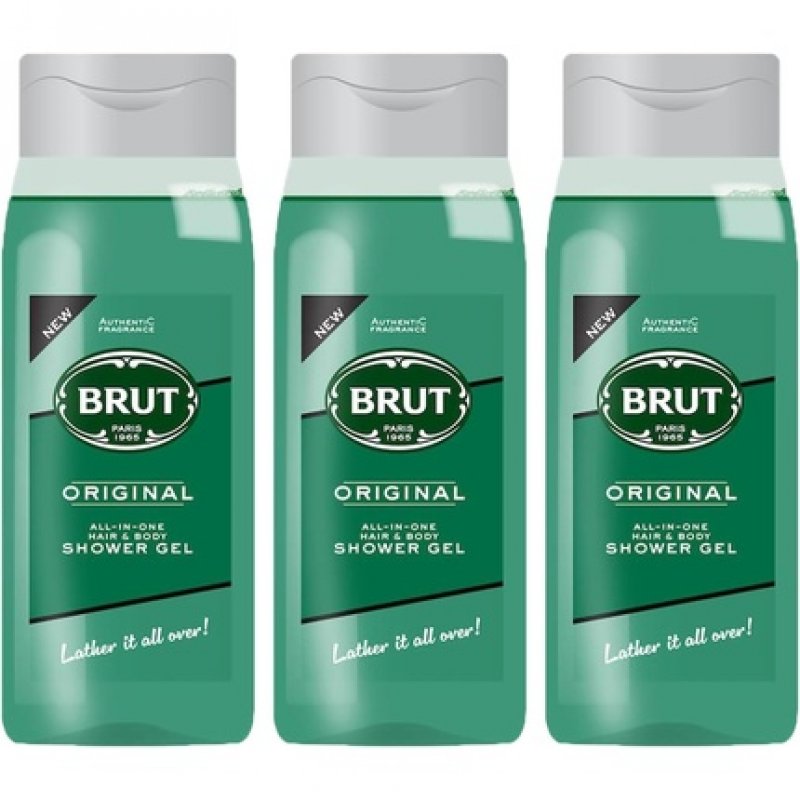 Brut Original All In One Showergel Hair & Body Duschgel 500ml