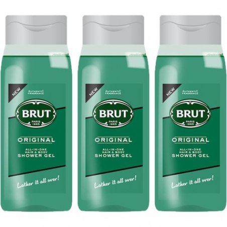 Brut Original All In One Showergel Hair & Body Duschgel 500ml