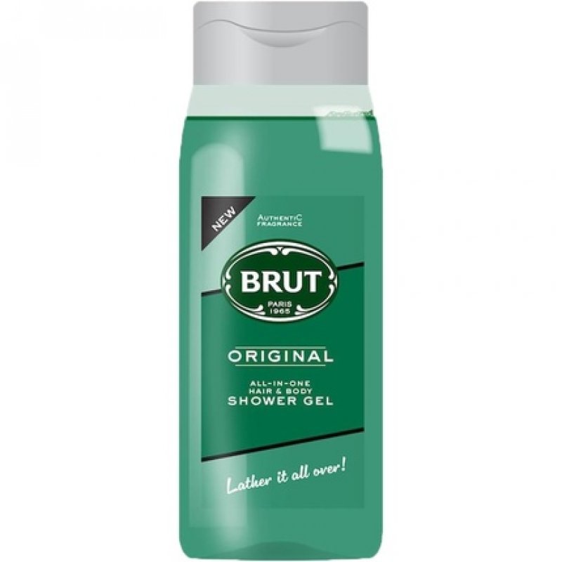 Brut Original All In One Showergel Hair & Body Duschgel 500ml