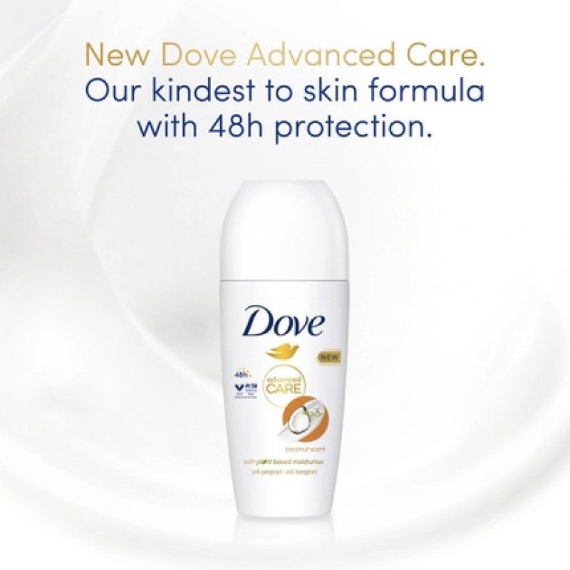 Dove Advanced Care Deodorant 48h Sweat and Odor Protection 50ml