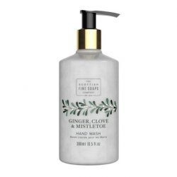 Scottish Fine Soaps Ginger Clove and Mistletoe Hand Wash 300ml