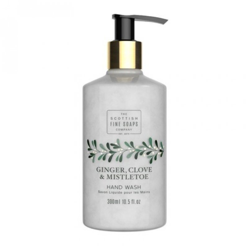Scottish Fine Soaps Ginger Clove and Mistletoe Hand Wash 300ml