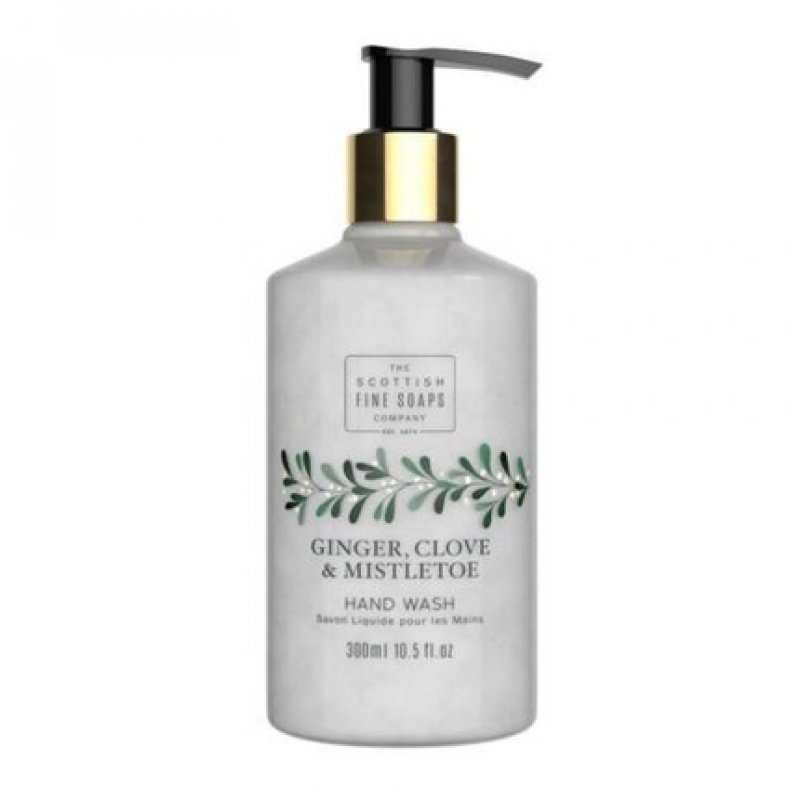 Scottish Fine Soaps Ginger Clove and Mistletoe Hand Wash 300ml