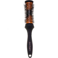 Denman Small Thermo Ceramic Hourglass Hot Curl Brush DHH2H for Blow-Drying, Straightening, Defined Curls, Volume &