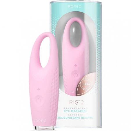 FOREO IRIS 2 Rejuvenating Eye Massager for Dark Circles Puffy Eyes & Frownies Pearl Pink