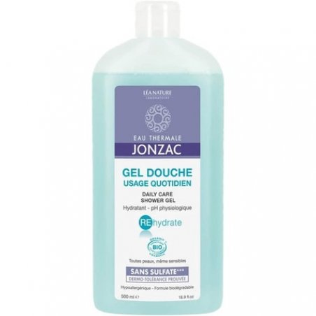 Eau Thermale Jonzac Organic Cosmetic Rehydrate Daily Care Shower Gel 500ml