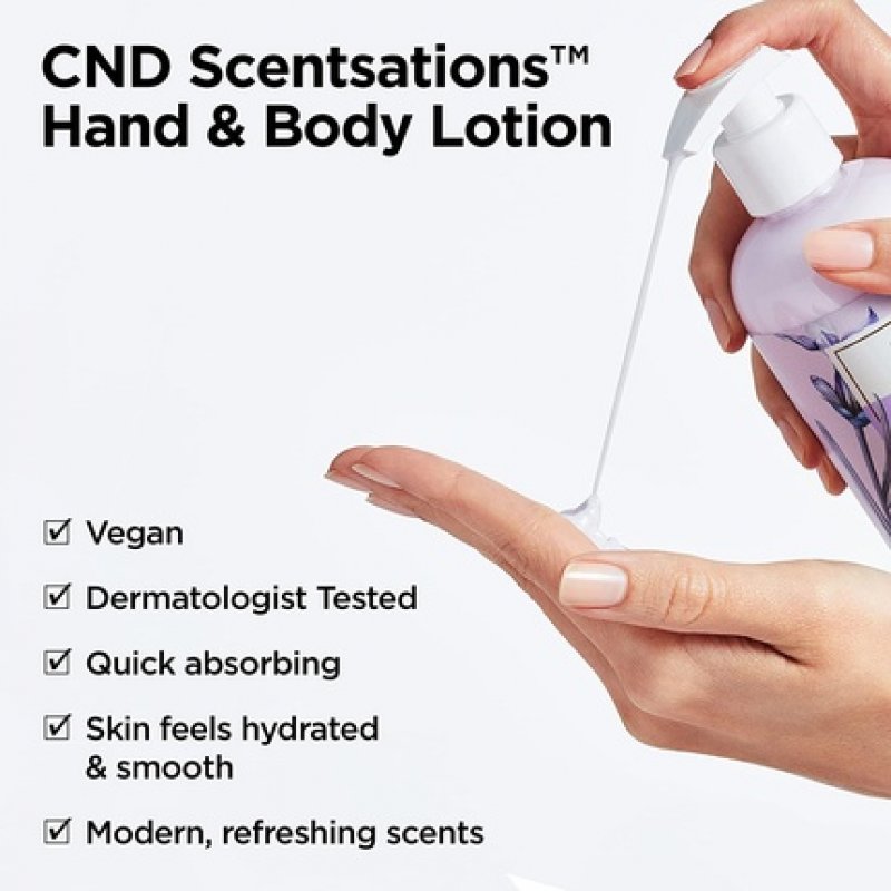 CND Scentsations Lavender and Jojoba Hand and Body Lotion 245ml