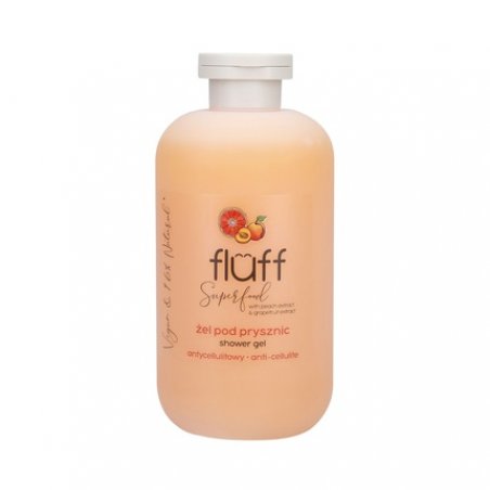 Fluff Peach Grapefruit Anti-Cellulite Shower Gel 500ml