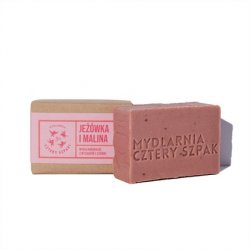 Echinacea Raspberry Soap with Echinacea Extract Handmade Shea Butter for Bath and Body