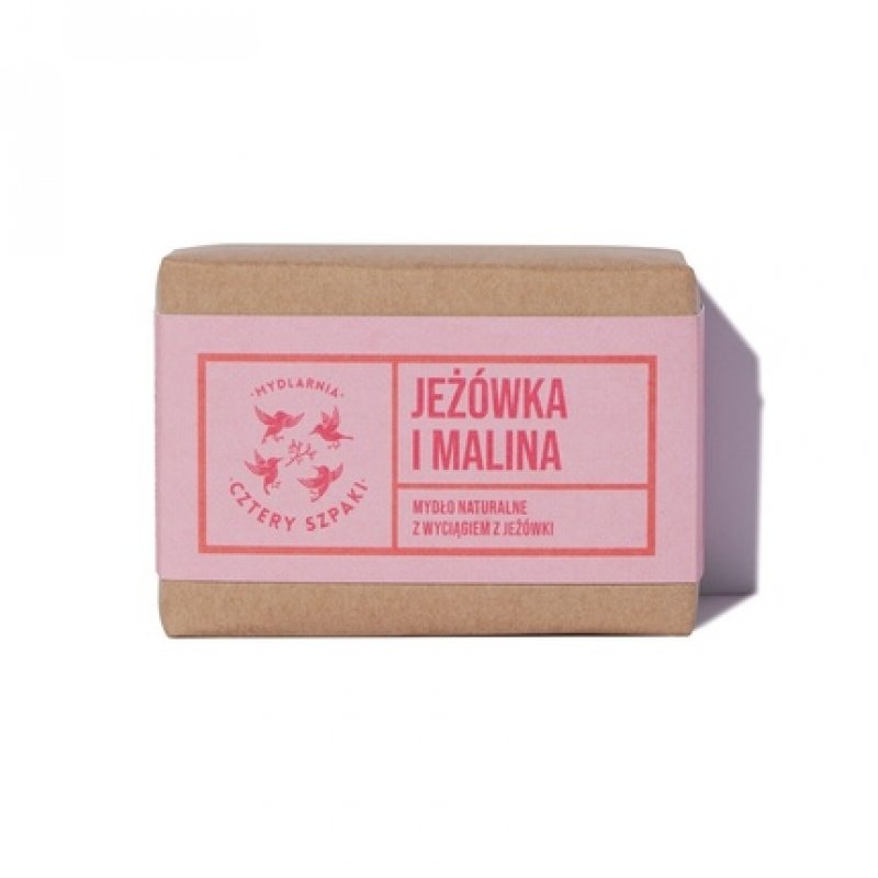 Echinacea Raspberry Soap with Echinacea Extract Handmade Shea Butter for Bath and Body