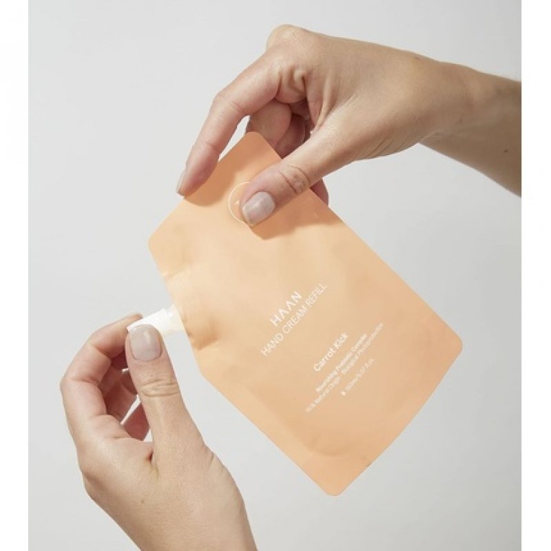 HAAN Refill Hand Moisturizing Cream 150ml Carrot Kick Scent