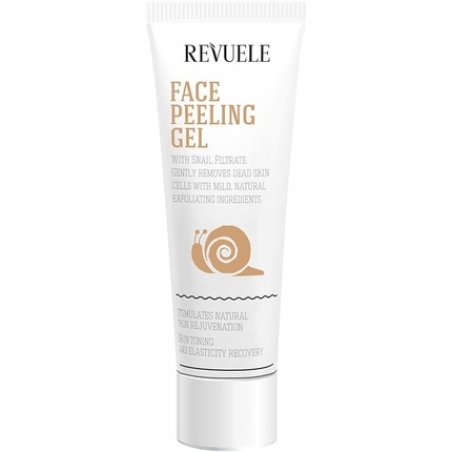 Revuele Face Scrub Gel 100% Pure Natural and Organic with Snail Filtrate 80ml