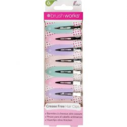 Brushworks No Crease Clips Pastel