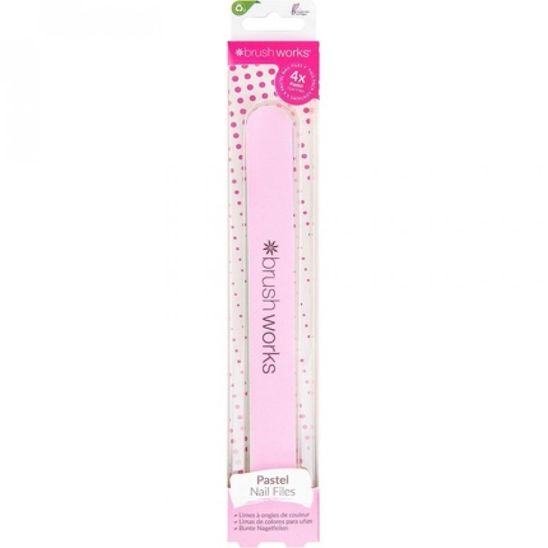 Brushworks Pastel Colored Nail Files