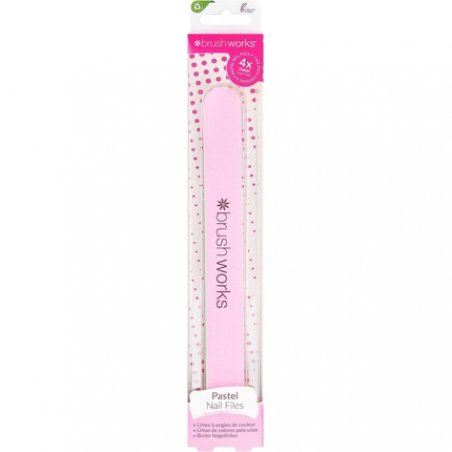 Brushworks Pastel Colored Nail Files