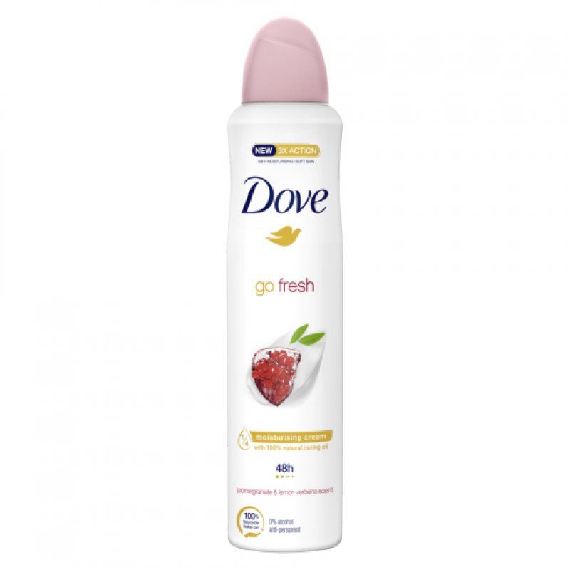 Dove Go Fresh Pomegranate & Lemon Verbena Antiperspirant Deodorant 250 ml