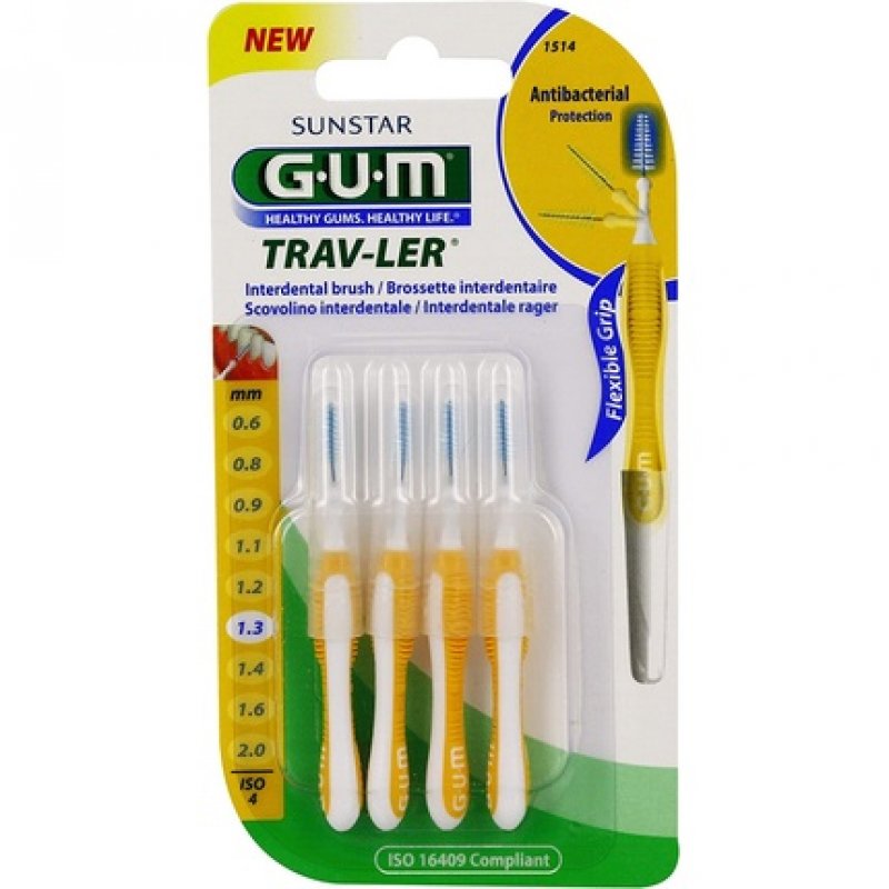GUM Proxabrush Trav-ler 1.3mm