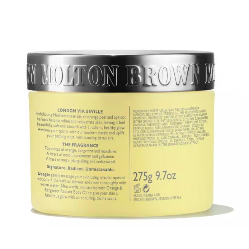 Molton Brown Orange & Bergamot Radiant Body Polisher Gommage corporel 275 g