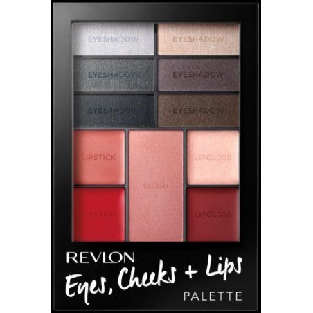 Revlon Makeup Set - Eyes, Cheeks, & Lips Palette 200 Seductive Smokies