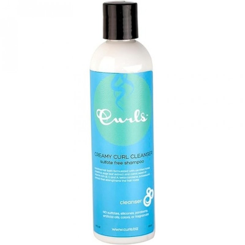 Curls Creamy Curl Cleanser Fragrance-Free 8 Ounce