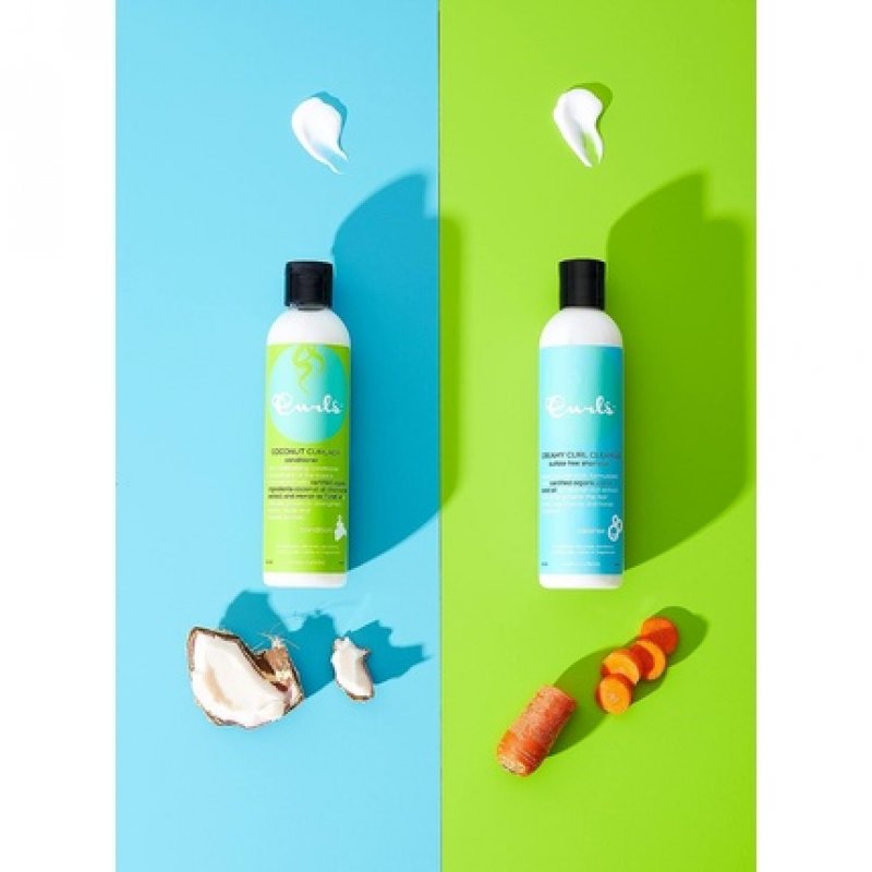 Curls Creamy Curl Cleanser Fragrance-Free 8 Ounce