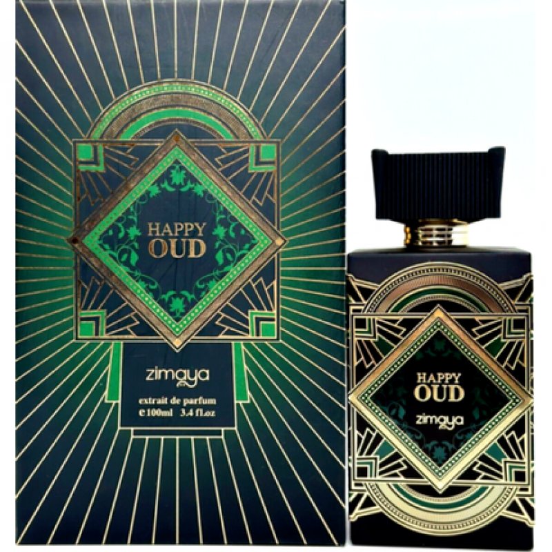 ZIMAYA Happy Oud Extrait de Parfum Spray Unisex 3.4oz 100ml Brand New Item!
