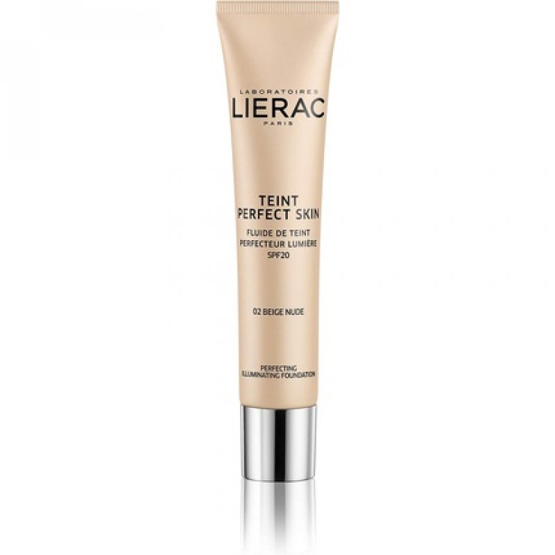 Lierac Teint Perfect Skin Perfecting Illuminating Foundation SPF20 30ml 02 Nude Beige