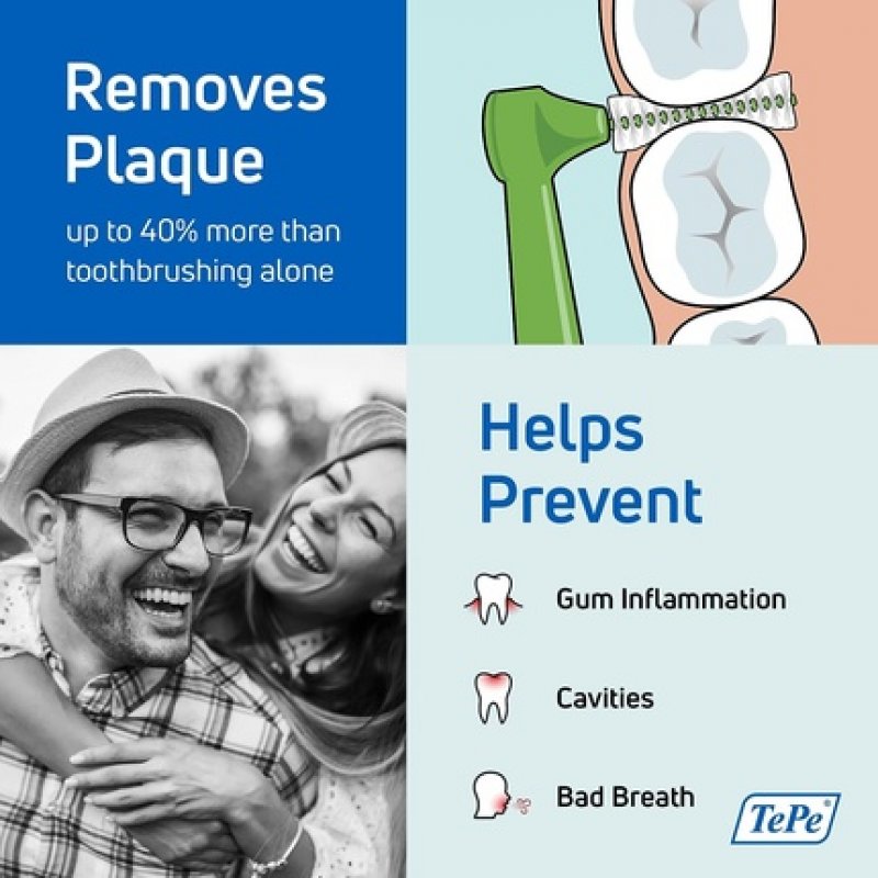 Tepe Interdental Brushes Orange 0.45mm